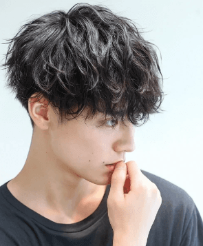 Messy Haircut — Korean men's hairstyle